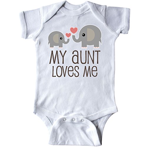 inktastic My Aunt Loves Me Gift Infant Creeper