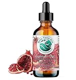 Bella Terra Oils - Organic Pomegranate Seed Oil 4 oz - A Powerhouse of Nutrients & Essential Fatty Acids, Delightfully Cold-Pressed for Pure Skin Nourishment