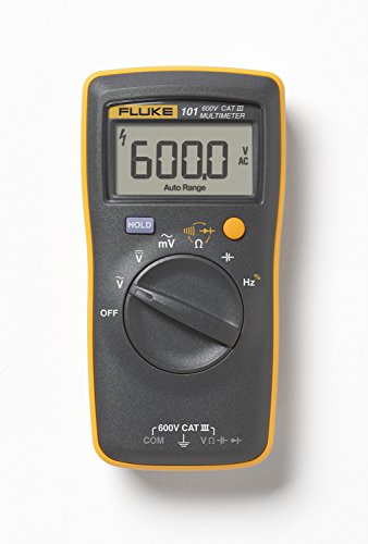 Fluke 101 Basic Digital Multimeter Pocket Portable Meter Equipment Industrial (Original Version)