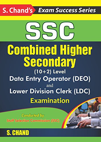 SSC COMBINED HIGHER SECONDARY (10+2) LEVEL Data Entry Operator and Lower Division Clerk (English)