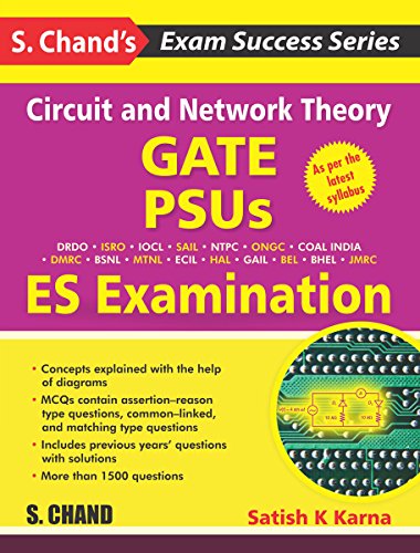 Circuit and Network Theory—GATE, PSUS AND ES Examination