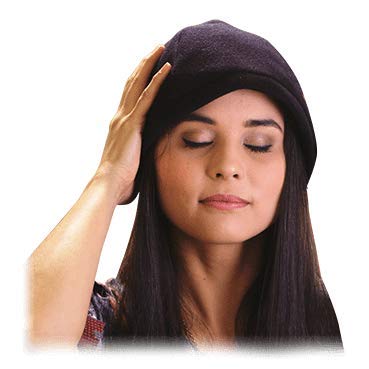 Migraine Hat - Wearable Ice Hat to Reduce Migraine Headache Pain (Comes with 2 Ice Packs)