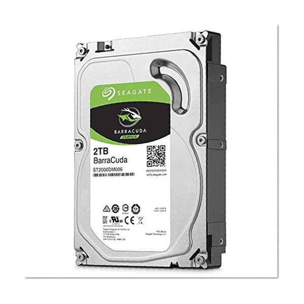 Seagate BarraCuda Disque dur interne 2 To SATA