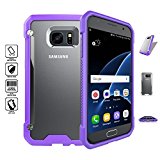 OHOH Hero Series Galaxy S7 Edge Case Superior Protection Force and Impact Resistance Case Retail Package for Galaxy S7 Edge(Purple)