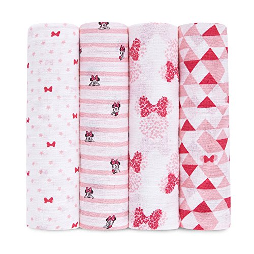 graphic minnie 4-packdisney baby swaddleplus