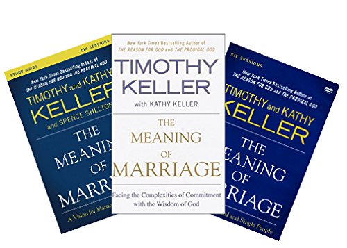Book Cover Timothy Keller - The Meaning of Marriage FULL SET (Book + DVD + Study Guide)