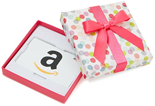 Book Cover Amazon.com Gift Card in a Dot Box (Classic White Card Design)
