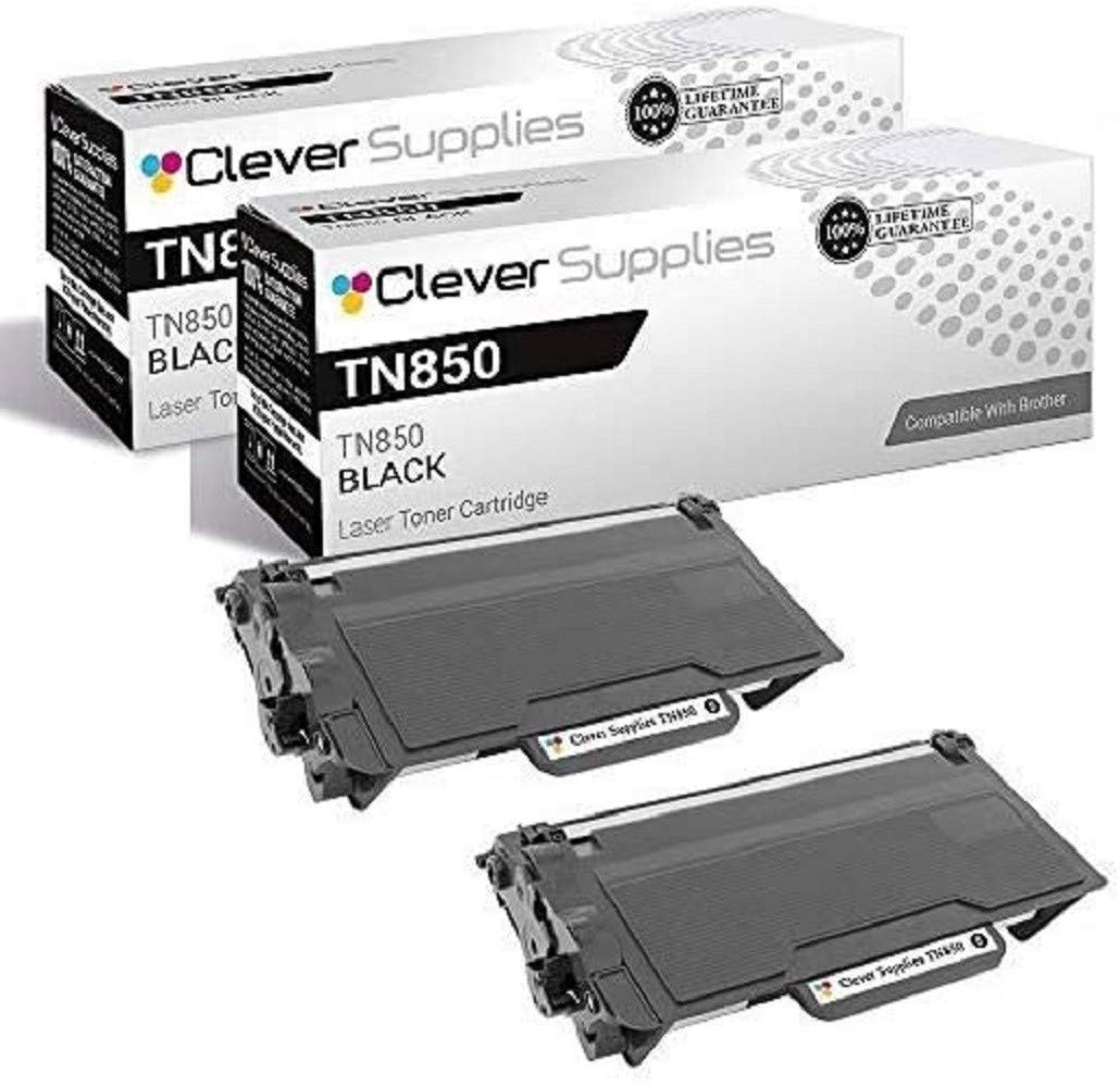CS Compatible Toner Cartridge Replacement for Brother TN850 TN820 Laser Black