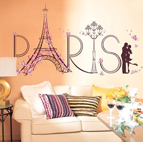 Book Cover Hatop Wall Stickers Romance Decoration Wall Poster Home Decor