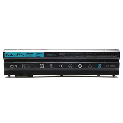 BULLÂ® 11.1V 65Wh T54FJ New Laptop Battery for Dell Latitude E5420 E5520 E6420 E6520 Compatible P/N: M5Y0X 312-1163 HCJWT 7FJ92-18 Months Warranty