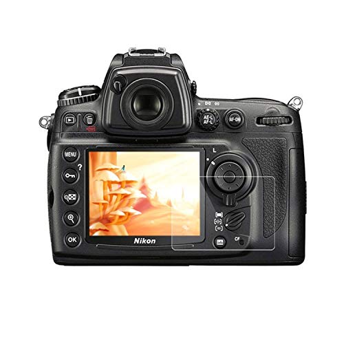 Book Cover MOTONG LCD Screen Protector for Nikon D7000 D90 D300 D700,9 H Hardness,0.3mm Thickness,Made from Real Glass