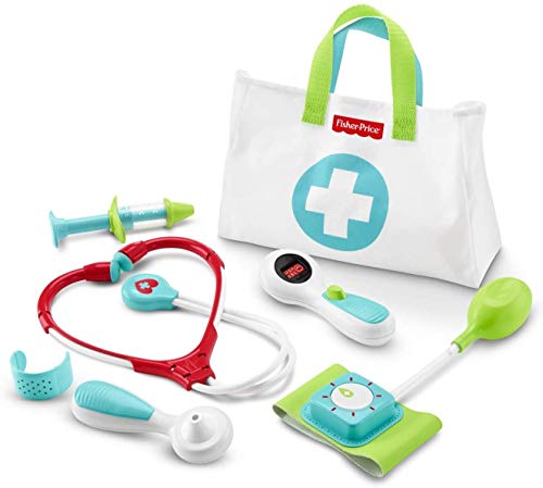 Book Cover Fisher-Price Medical Kit, Preschool Pretend Doctor Playset
