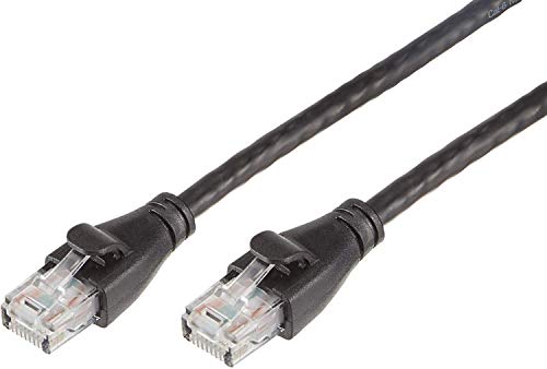 Book Cover Amazon Basics RJ45 Cat-6 Ethernet Patch Internet Cable - 10 Feet (3 Meters) (5-Pack)