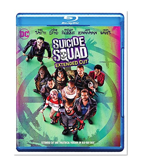 Book Cover Suicide Squad (Extended Cut Blu-ray + DVD + Digital HD UltraViolet Combo Pack)