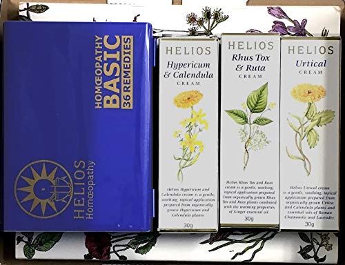 Book Cover Homeopathic Deluxe Remedy Kit, 3 Creams and Handbook - Trio Pack