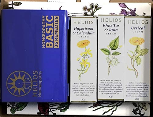 Homeopathic Deluxe Remedy Kit, 3 Creams and Handbook - Trio Pack