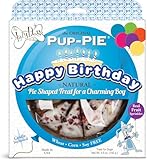 The Lazy Dog - Happy Birthday Pie Dog Treat for a Special Boy (5 oz). A Treat for Your Special Friend’s Celebration Day! (Includes Bonus Birthday Sign!)