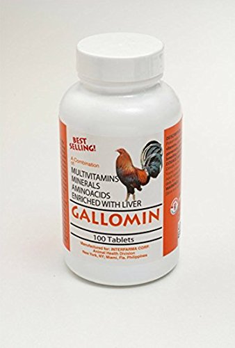 Book Cover Interfarma - Veterinary Gallomin - 100 Tablets