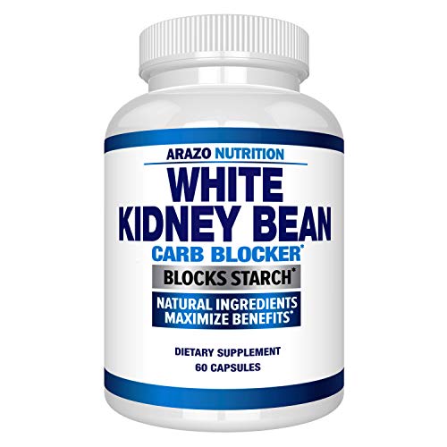 White Kidney Bean Extract - 100% Pure Carb Blocker and Fat Absorber for Weight Support - Intercept Carbs â€“ Arazo Nutrition