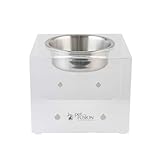 PetFusion Elevated SinglePod Magnetic Dog & Cat Feeder (Short, Single), 8 x 8 x 4"