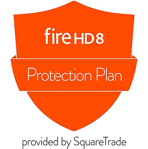 Book Cover 3-Year Accident Protection for Fire HD 8 Tablet (2018 release)