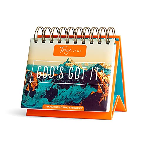 DaySpring Flip Calendar - Tony Evan's God's Got It - 20210