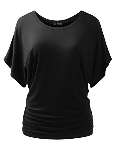 AMORE ALLFY Women's Kimono Dolman Stretchy Sexy Tops Made in USA