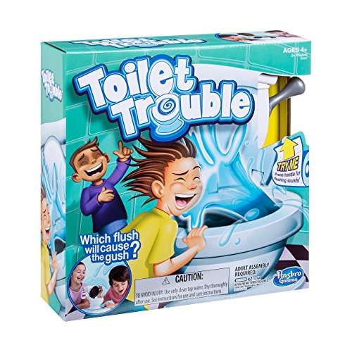 Book Cover Hasbro Games Toilet Trouble