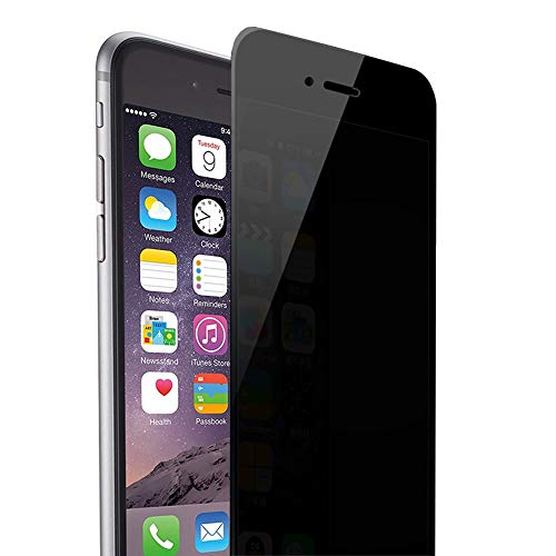 iMoreGro [2 Pack Privacy Anti-Spy Tempered Glass Screen Protector Shield Compatible with iPhone 6 Plus / 6S Plus 5.5 inch