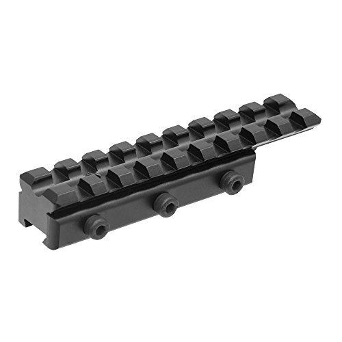 UTG Leapers MNT-PMTOWL-A Inc, Dovetail to Picatinn Adaptor Mount, Black