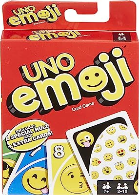 Mattel Games UNO Emoji Card Game