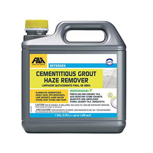 FILA Surface Care Solutions DETERDEK Cementitious Grout Haze Remover, 1 GAL