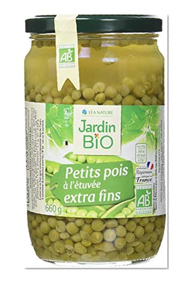 Jardin Bio Petits Pois extra fins - 660 g - Lot de 3