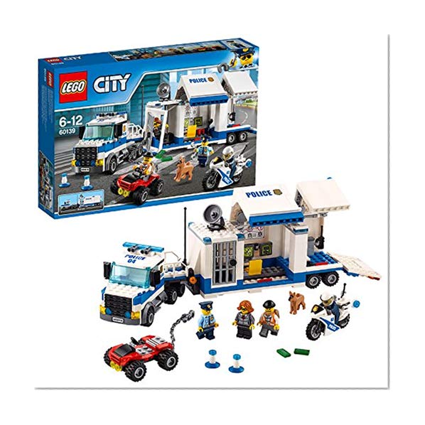 LEGO City - Le poste de commandement mobile - 60139 - Jeu de Construction
