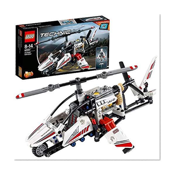 LEGO Technic - L'hélicoptère ultra-léger - 42057 - Jeu de Construction
