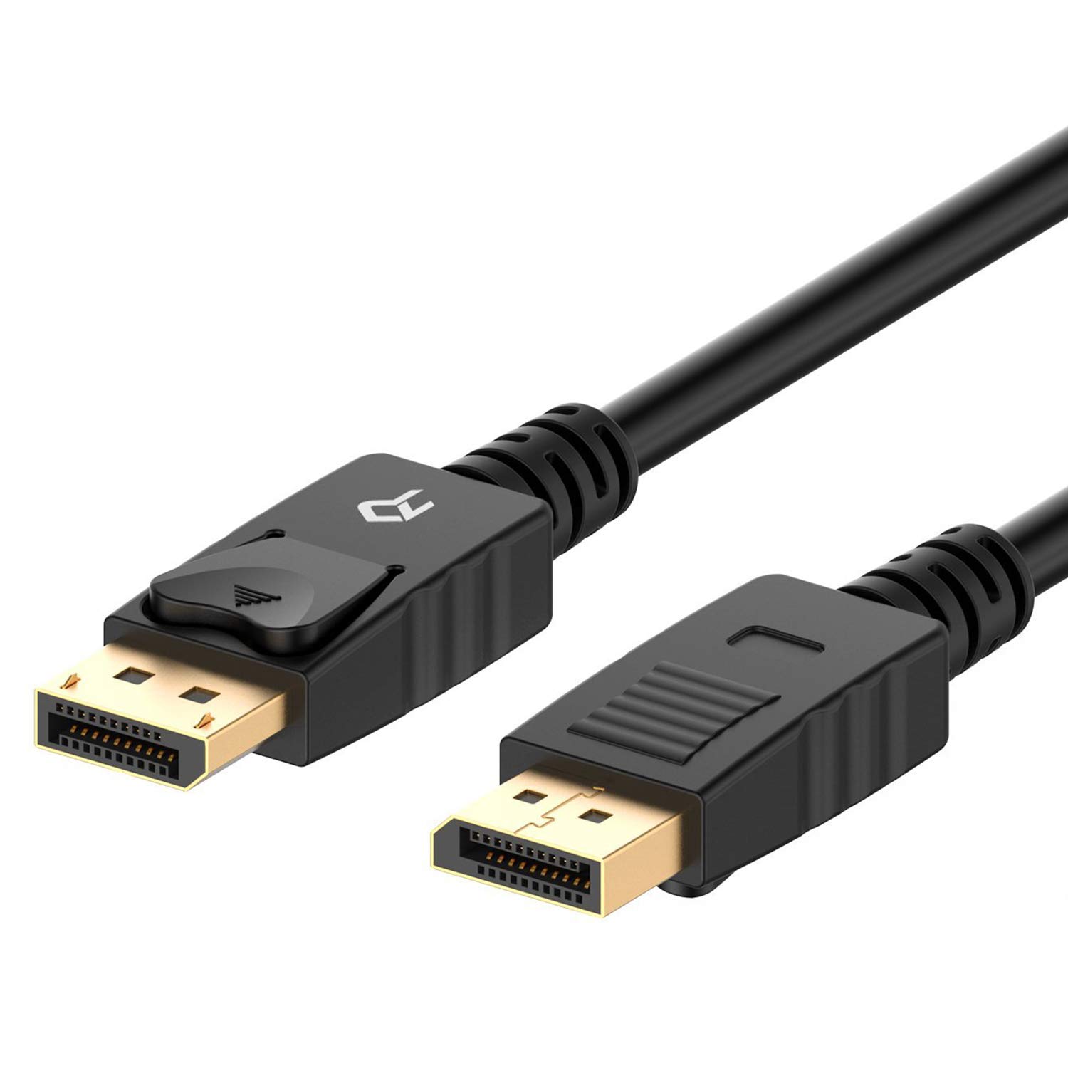 Rankie DisplayPort to DisplayPort Cable, DP to DP, 4K Resolution, 15 Feet, Black 15 Feet Black
