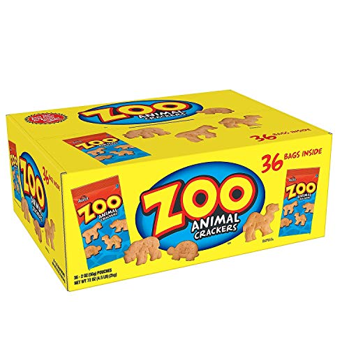 Austin 716148 Austin Zoo Animal Crackers Original 2 oz. 36/Carton (10022)