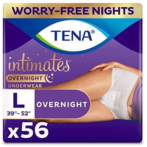 Book Cover TENA OVERNIGHT UNDERWEAR LRG 14CT/pack (4 Pack)