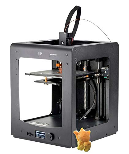 Monoprice Maker Ultimate 3D Printer With Large Heated (200 x 200 x 175mm ) Build Plate, MK11 DirectDrive Extruder + Free Sample PLA Filament & 4GB MicroSD Card Preloaded With Printable 3D Models