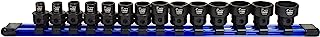 Astro Tools 78314 14-Piece 3/8" Drive Low Profile Nano Impact Sockets - Metric