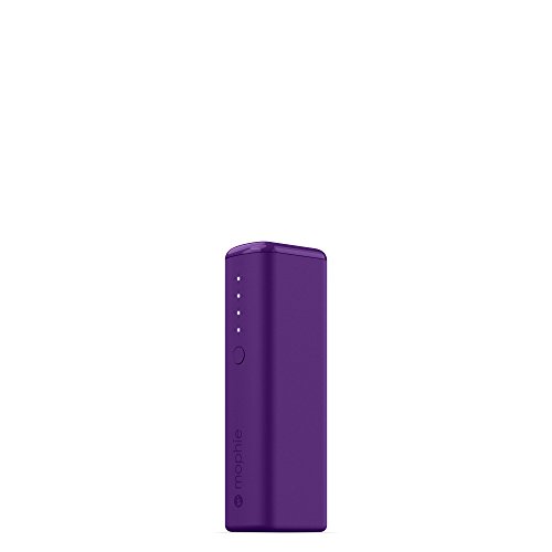 mophie powerstation Boost Mini External Battery for Universal Smartphones and Tablets (2,600mAh) - Purple