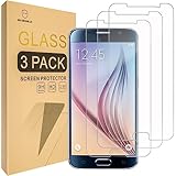 [3-PACK]- Mr Shield For Samsung Galaxy S6 [Tempered Glass] Screen Protector [0.3mm Ultra Thin 9H Hardness 2.5D Round Edge] with Lifetime Replacement Warranty