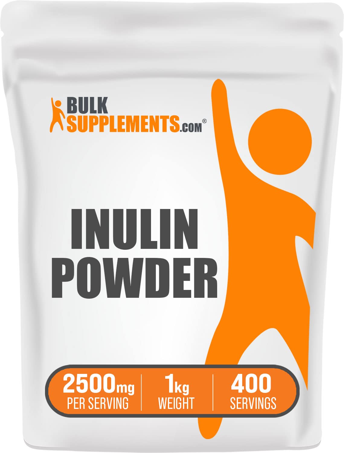 Book Cover BulkSupplements.com Inulin Powder - Inulin Supplement - Inulin Fiber - Soluble Fiber Powder - Prebiotic Fiber Supplement - Vegan & Gluten Free, 2500mg per Serving (1 Kilogram - 2.2 lbs) 2.2 Pound (Pack of 1)
