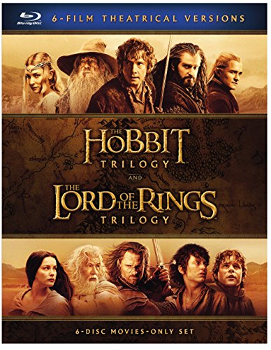 Book Cover The Hobbit Trilogy and The Lord of the Rings Trilogy [Blu-ray]