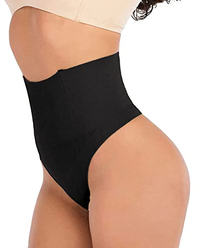 Book Cover ShaperQueen 102B Thong Shaper - Womens Waist Cincher Trainer High-Waisted Girdle Faja Body Tummy Control Panty Shapewear …