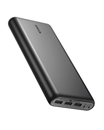 Book Cover Anker PowerCore 26800 Portable Charger, 26800mAh External Battery with Dual Input Port and Double-Speed Recharging, 3 USB Ports for iPhone, iPad, Samsung Galaxy, Android and Other Smart Devices
