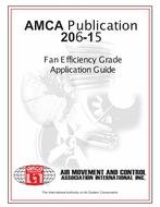 AMCA 206-15 - Fan Efficiency Grade Application Guide