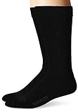 Top Flite Men's Diabetic Non-Binding Cushion Crew Ultra Dri Socks 2 Pair Pack