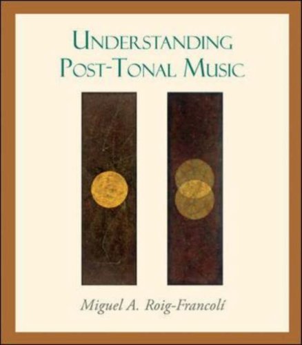 Understanding Post-Tonal Music by Miguel Roig-Francoli (2007-05-10)