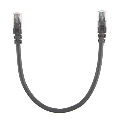 CableCreation 1 Foot (5-Pack) Short CAT 5e Ethernet Patch Cable, RJ45 Computer Network Cord,Cat5/Cat5e/Cat6 LAN Cable UTP 24AWG+100% Copper Wire for PC, Mac, Laptop, PS3, PS4,Xbox, 0.3m, Gray Color